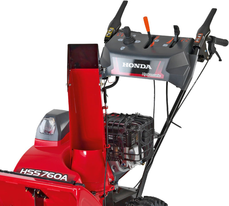 Honda Benzin-Schneefräse HSS 760A W (Modell 2025), Hydrostatantrieb, 60,5 cm