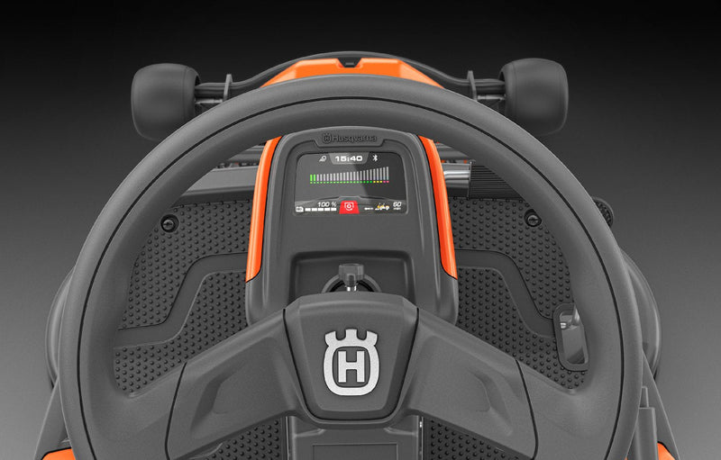 Husqvarna Akku-Frontmäher Rider 200iX – Modell 2025 (Grundgerät ohne Mähdeck)