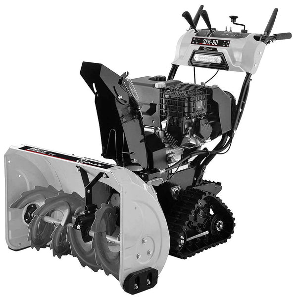 Lumag Raupen-Schneefräse SFK 80, Zweistufig, 76 cm