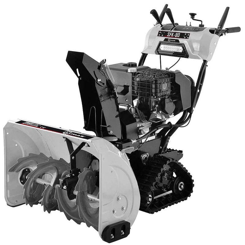 Lumag Raupen-Schneefräse SFK 80, Zweistufig, 76 cm