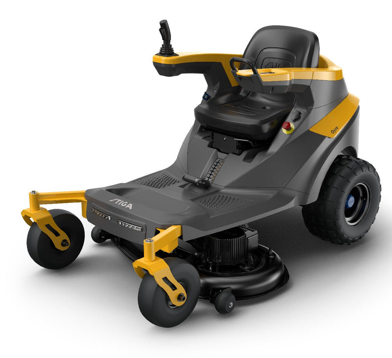 Stiga Gyro 700e – vollelektrischer Axialmäher mit Akku und Ladegerät