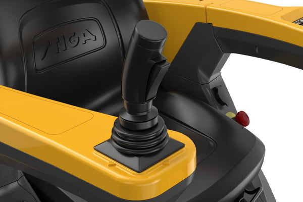 Stiga Gyro 700e – vollelektrischer Axialmäher mit Akku und Ladegerät