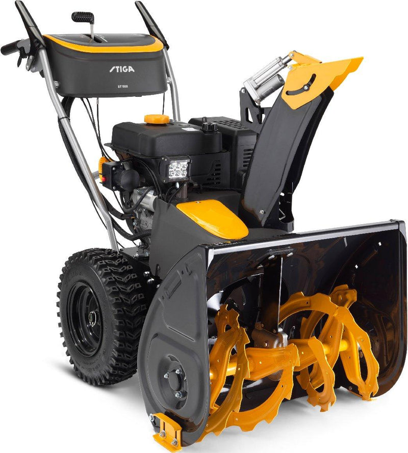 Stiga Benzin-Schneefräse ST 966 (Modell 2024/2025), Hydrostatantrieb, 66 cm