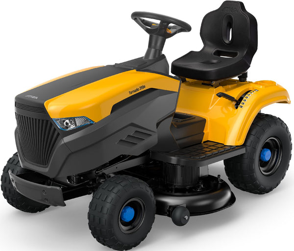Stiga Akku-Rasentraktor Tornado 398e – Modell 2025