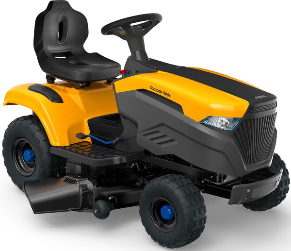 Stiga Tornado 7108e – Akku-Rasentraktor Modell 2025