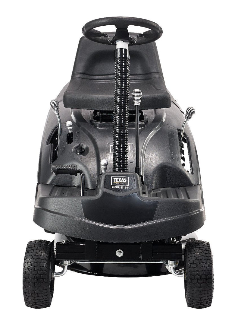 Texas Rider 6110E Black Series – Aufsitzmäher mit Fangkorb (Modell 2025)
