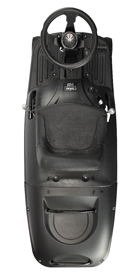 Texas Rider 6110E Black Series – Aufsitzmäher mit Fangkorb (Modell 2025)