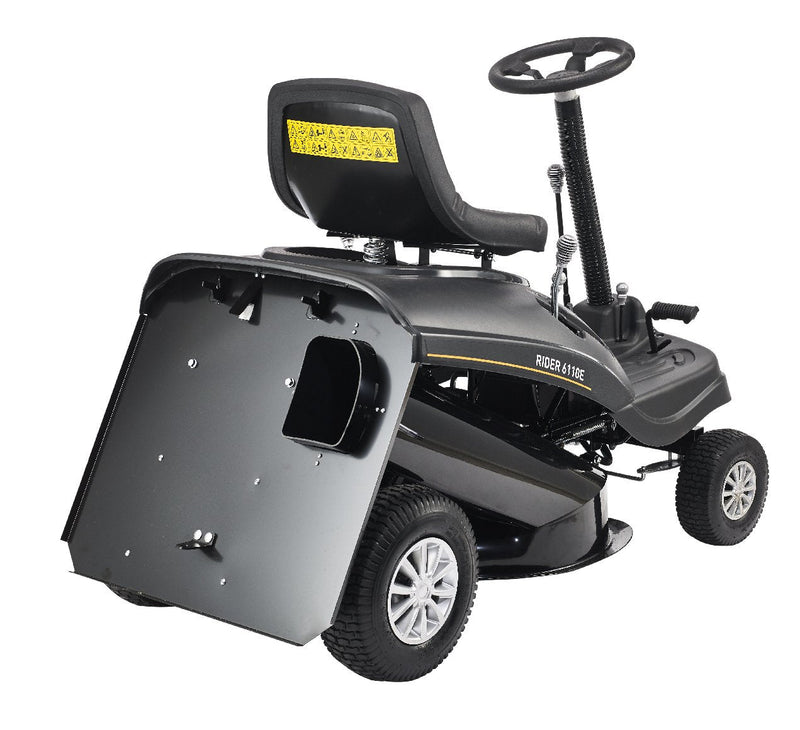 Texas Rider 6110E Black Series – Aufsitzmäher mit Fangkorb (Modell 2025)