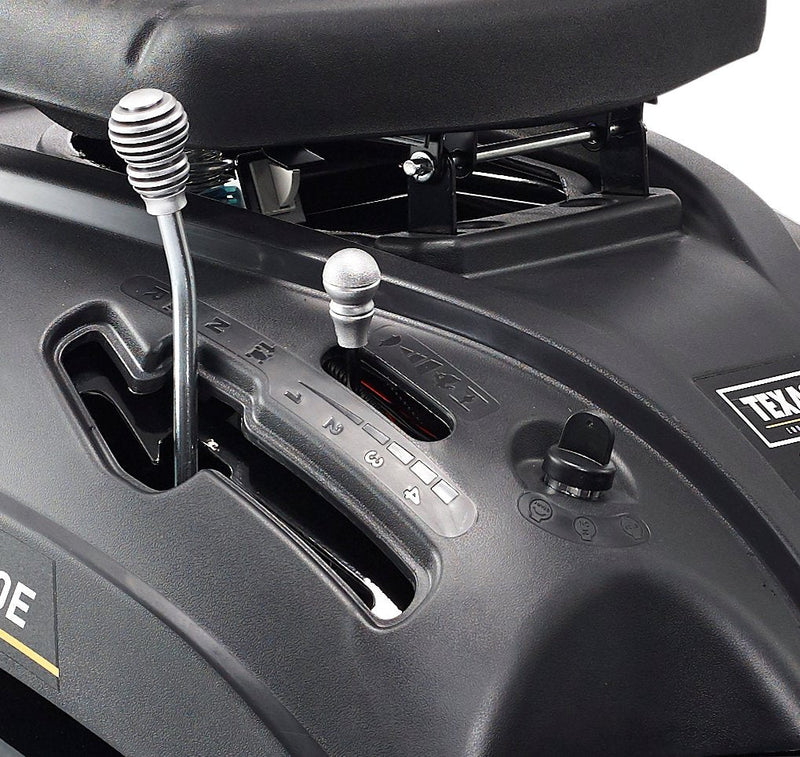 Texas Rider 6110E Black Series – Aufsitzmäher mit Fangkorb (Modell 2025)