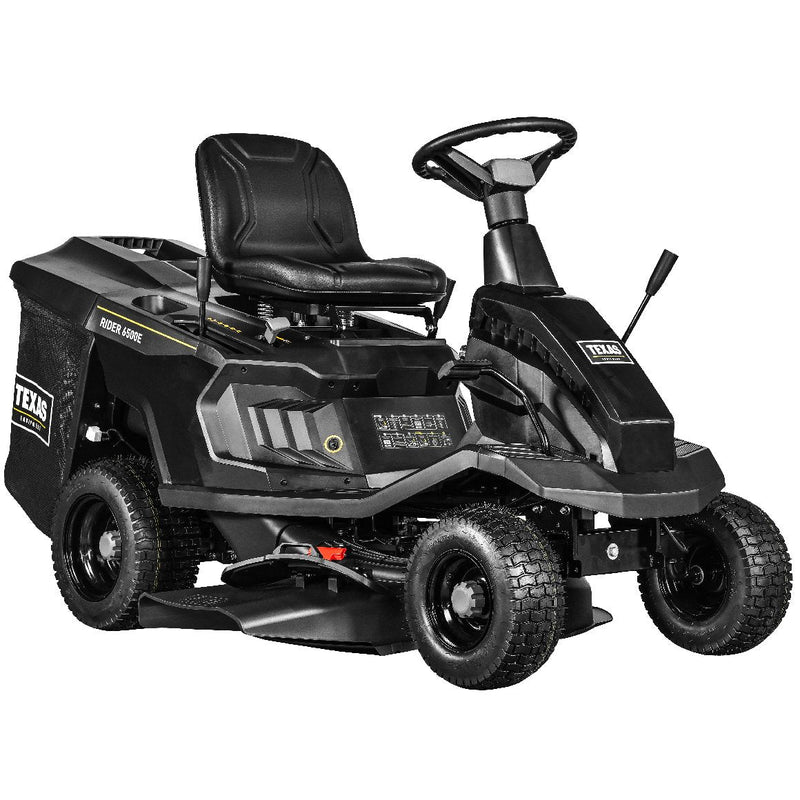 Texas Rider 6500E 3in1 – Aufsitzmäher mit Fangkorb, Seitenauswurf & Mulchfunktion (Modell 2025)