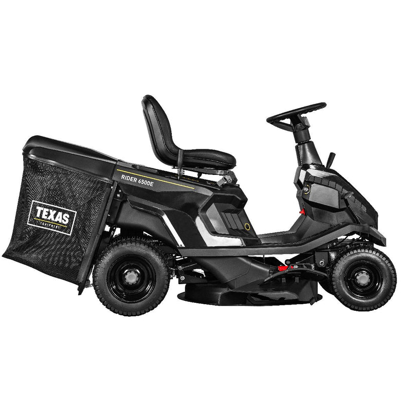 Texas Rider 6500E 3in1 – Aufsitzmäher mit Fangkorb, Seitenauswurf & Mulchfunktion (Modell 2025)