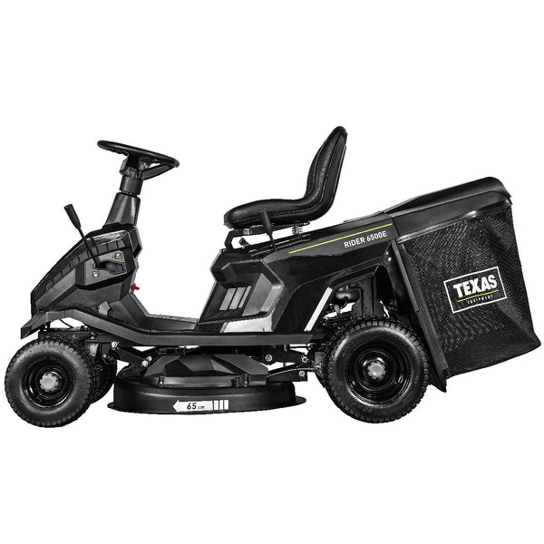 Texas Rider 6500E 3in1 – Aufsitzmäher mit Fangkorb, Seitenauswurf & Mulchfunktion (Modell 2025)