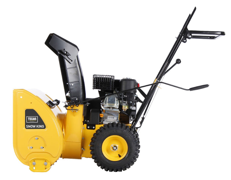 Texas Benzin-Schneefräse SNOW KING 568TG (Modell 2025), Zweistufig, 56 cm