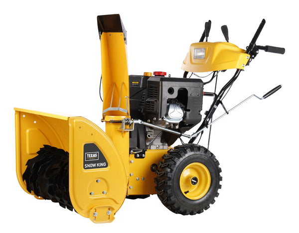 Texas Benzin-Schneefräse SNOW KING 7011TGE (Modell 2025), Zweistufig, 70 cm
